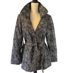 Rafaella Womens size 12 Black and White Jacket